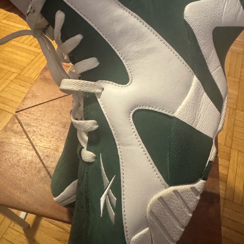 Reebok Kamikaze Men’s Green and White. - Picture 7 of 8